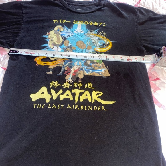 Avatar The Last Airbender Black Graphic T-Shirt - Picture 3 of 7